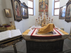 В день празднования Собора новомучеников и исповедников Церкви Русской, а также в Неделю о блудном  сыне, в Богоявленском мужском монастыре совершили Божественную Литургию .
