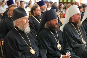 Настоятель Богоявленского епархиального мужского монастыря Игумен Нестор (Болков) принял участие в Выставки-форума «Радость Слова».