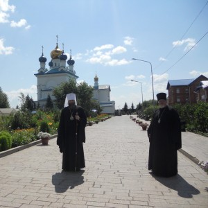 Визит митрополита Челябинского и Миасского Никодима и Сергея Вадимовича Степашина