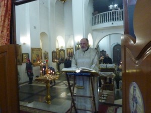 В Богоявленском епархиальном мужском монастыре совершили Божественную Литургию в день великого праздника Обрезания Господне.1