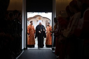 23 апреля Игумен Нестор(Болков), настоятель Богоявленского мужского монастыря г. Челябинска, принял участие в Литургии Антипасхи в Храме преподобного Сергия Радонежского , которую возглавил митрополит Алексий.