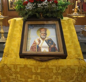 В Богоявленском епархиальном мужском монастыре Игумен Нестор (Болков ) совершил Всенощное бдение .