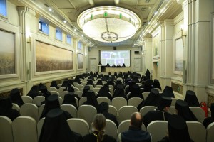 23 декабря 2025 года Настоятель Богоявленского мужского монастыря города Челябинска игумен Нестор (Болков)принял участие в Собрании с ответственными за епархиальные монастыри в Сретенском ставропигиальном  монастыре,  организованное Синодальным отделом.