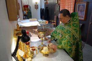 8 июня 2025 года, в день Святой Троицы, Игумен Нестор (Болков ) совершил Божественную Литургию в Богоявленском епархиальном мужском монастыре города Челябинска.