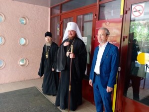 Настоятель Богоявленского мужского монастыря города Челябинска Игумен Нестор (Болков ) с клириками святой обители приняли участие в XXI Славянском научном соборе «Урал. Православие. Культура»