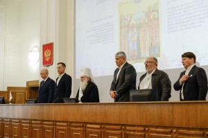 11 октября 2025 года Настоятель Богоявленского епархиального мужского монастыря Игумен Нестор (Болков) принял участие  в форуме «Церковь, Власть и Бизнес» в рамках научно-практической конференции «Соборные чтения»в Законодательном собрании Челябинской обл