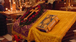 Богослужение в храме монастыря 30.09.2017