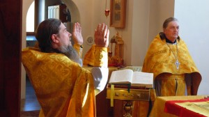 Воскресное Богослужение в храме монастыря 15.10.2017