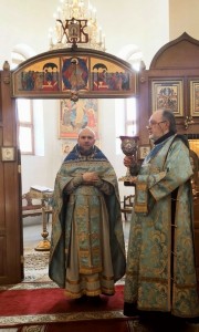 19 февраля 2023 года,в Неделю о Страшном суде (мясопустную), игумен Нестор с клириками обители совершили Божественную Литургию святителя Иоанна Златоустого в Богоявленском мужском монастыре в Храме Божией Матери «Утоли мои печали» ., 