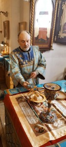 19 февраля 2023 года,в Неделю о Страшном суде (мясопустную), игумен Нестор с клириками обители совершили Божественную Литургию святителя Иоанна Златоустого в Богоявленском мужском монастыре в Храме Божией Матери «Утоли мои печали» ., 