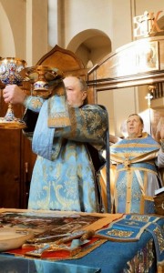 19 февраля 2023 года,в Неделю о Страшном суде (мясопустную), игумен Нестор с клириками обители совершили Божественную Литургию святителя Иоанна Златоустого в Богоявленском мужском монастыре в Храме Божией Матери «Утоли мои печали» ., 