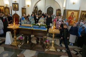 В праздник Рождества Пресвятой Богородицы Игумен Нестор (Болков) совершил Божественную Литургию святителя Иоанна Златоуста., 