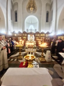 В Богоявленском мужском монастыре совершили Божественную Литургию в день двунадесятого праздника Крещение Господа Бога и Спаса нашего Иисуса Христа., 