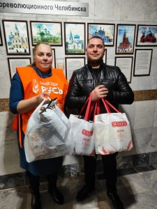 В Богоявленском епархиальном мужском  монастыре провели благотворительную раздачу продуктовых наборов., 