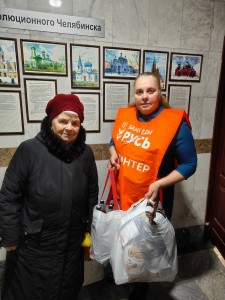 В Богоявленском епархиальном мужском  монастыре провели благотворительную раздачу продуктовых наборов., 