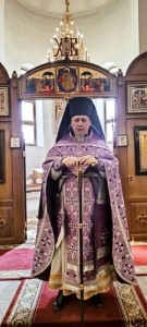 Игумен Нестор (Болков ) совершил Литургию Преждеосвященных Даров в Богоявленском мужском монастыре в день празднования памяти сорока Севастийских мучеников., 