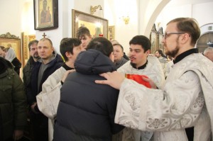 В Богоявленском мужском монастыре совершили Божественную Литургию в день двунадесятого праздника Крещение Господа Бога и Спаса нашего Иисуса Христа., 