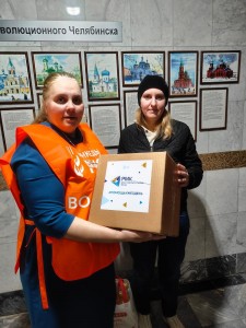 В Богоявленском епархиальном мужском  монастыре провели благотворительную раздачу продуктовых наборов., 