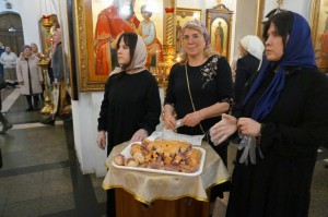 В канун Недели 20-й по Пятидесятнице и Памяти святых отцов VII Вселенского Собора,Иверской иконы Божией Матери, Игумен Нестор (Болков) совершил всенощное бдение в Богоявленской обители., 