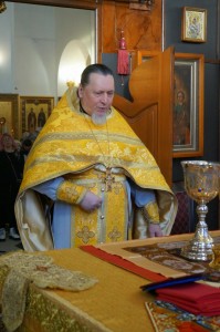 Игумен Нестор (Болков ) совершил Божественную Литургию в Богоявленском епархиальном мужском монастыре города Челябинска., 