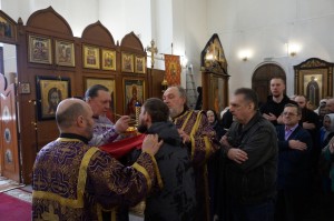 1  марта 2026 года Игумен Нестор (Болков ) возглавил Воскресную Божественную Литургию в Богоявленском  мужском монастыре города Челябинска., 