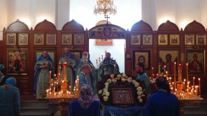 Богослужение в храме монастыря 21.09.2017, 