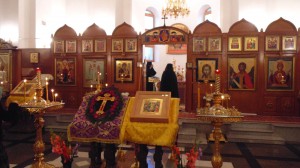 Богослужение в храме монастыря 30.09.2017, 