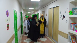 ОСВЯЩЕНИЕ ОТДЕЛЕНИЯ ПАЛЛИАТИВНОЙ ПОМОЩИ ДЕТЯМ ПРИ ГКБ №9 г. ЧЕЛЯБИНСКА, 