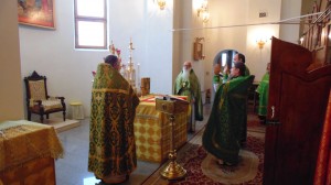 Воскресное Богослужение в храме монастыря 08.10.2017, 