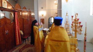 Воскресное Богослужение в храме монастыря 15.10.2017, 