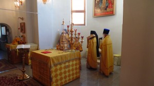 Воскресное Богослужение в храме монастыря 15.10.2017, 