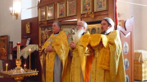 Воскресное Богослужение в храме монастыря 15.10.2017, 