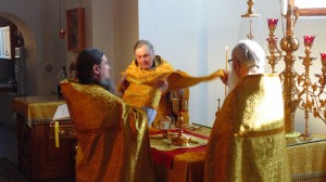 Воскресное Богослужение в храме монастыря 15.10.2017, 