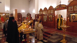 Богослужения в храме монастыря 21 и 22 октября 2017, 