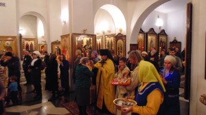 Богослужения в храме монастыря 21 и 22 октября 2017, 