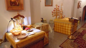 Вечернее субботнее и утреннее воскресное Богослужение в храме монастыря 28-29.10.2017, 