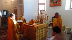 Вечернее субботнее и утреннее воскресное Богослужение в храме монастыря 28-29.10.2017, 