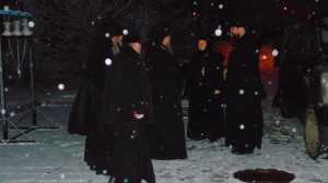 Комиссия Синодального отдела по монастырям и монашеству посетила Богоявленский мужской монастырь., 