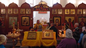 Вечернее субботнее и утреннее воскресное Богослужение в храме монастыря 18-19.11.2017, 
