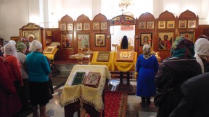 Вечернее субботнее и утреннее воскресное Богослужение в храме монастыря 18-19.11.2017, 