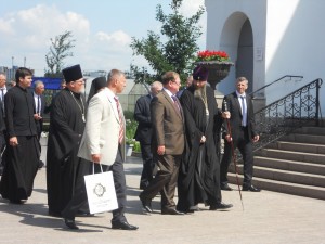 Визит митрополита Челябинского и Миасского Никодима и Сергея Вадимовича Степашина, 