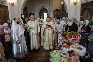 19 августа 2025 года, в день празднования Преображения Господа Бога и Спаса нашего Иисуса Христа, Игумен Нестор (Болков ) совершил Божественную Литургию в Богоявленском мужском монастыре города Челябинска., 