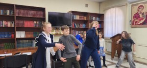 22 марта 2026 года ученики Воскресной школы исповедались и причастились на Воскресном Богослужении в Богоявленском мужском монастыре., 