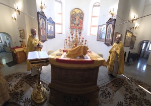 7 июля 2025 года,в день памяти Рождества честного славного Пророка, Предтечи и Крестителя Господня Иоанна , Игумен Нестор (Болков) совершил Божественную Литургию в Богоявленском епархиальном мужском монастыре городаЧелябинска., 