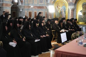 Игумен Нестор (Болков) с клириками Богоявленского епархиального мужского монастыря принял участие в монашеской конференции в Екатеринбурге., 