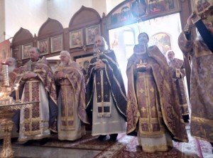 Божественная Литургия, Воздвижение Честного и Животворящего Креста, 