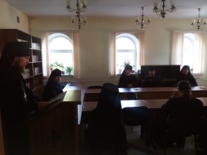 Семинар посвящённый келейному правилу монашествующих, 