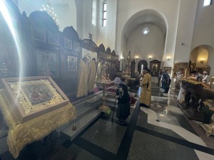 24 июля 2022 года, в Неделю 6-ю по Пятидесятнице, в память равноапостольной Ольги, великой княгини Российской, во Святом Крещении Елены (969 год)., 