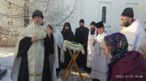 Панихида по о. Димитрию Алферову, 