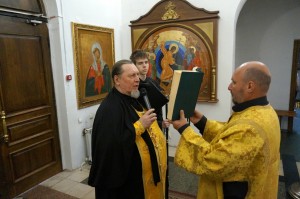 14 июня 2025 года, в канун 1-й Недели по Пятидесятнице и празднования Собора всех святых, Игумен Нестор (Болков) совершил всенощное бдение с литией в Богоявленском епархиальном мужском монастыре города Челябинска., 